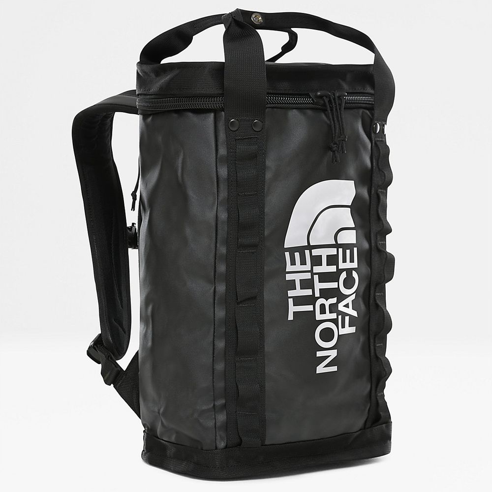 The North Face Backpacks Mens Australia - The North Face Explore Fusebox - S Black / White Fusebox (